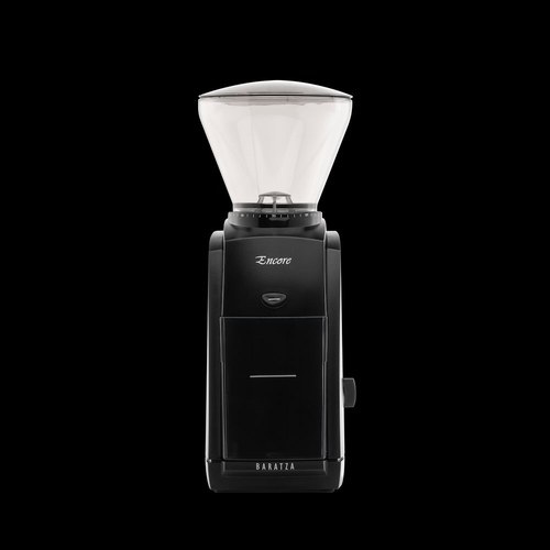 Baratza Encore coffee grinder, black, with bean hopper